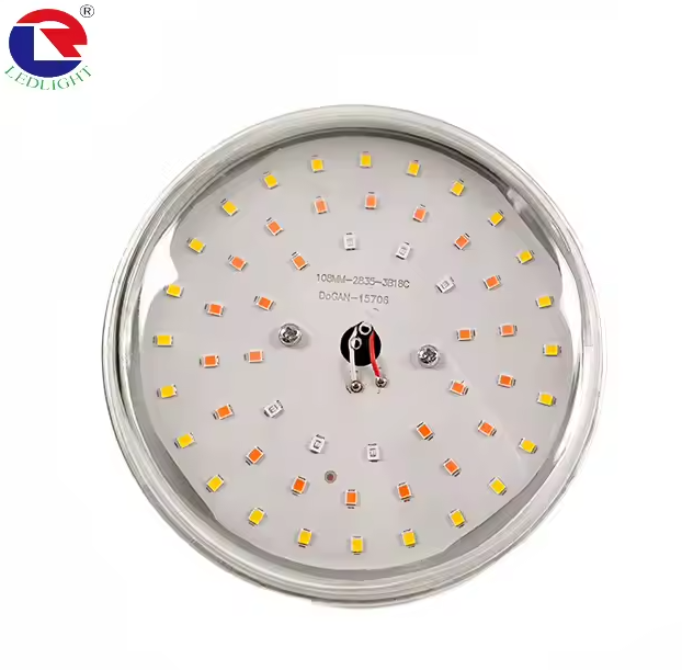 Flood Light 15W Waterproof UFO Bulb LED Plant Growth Light Greenhouse and Outdoor Use