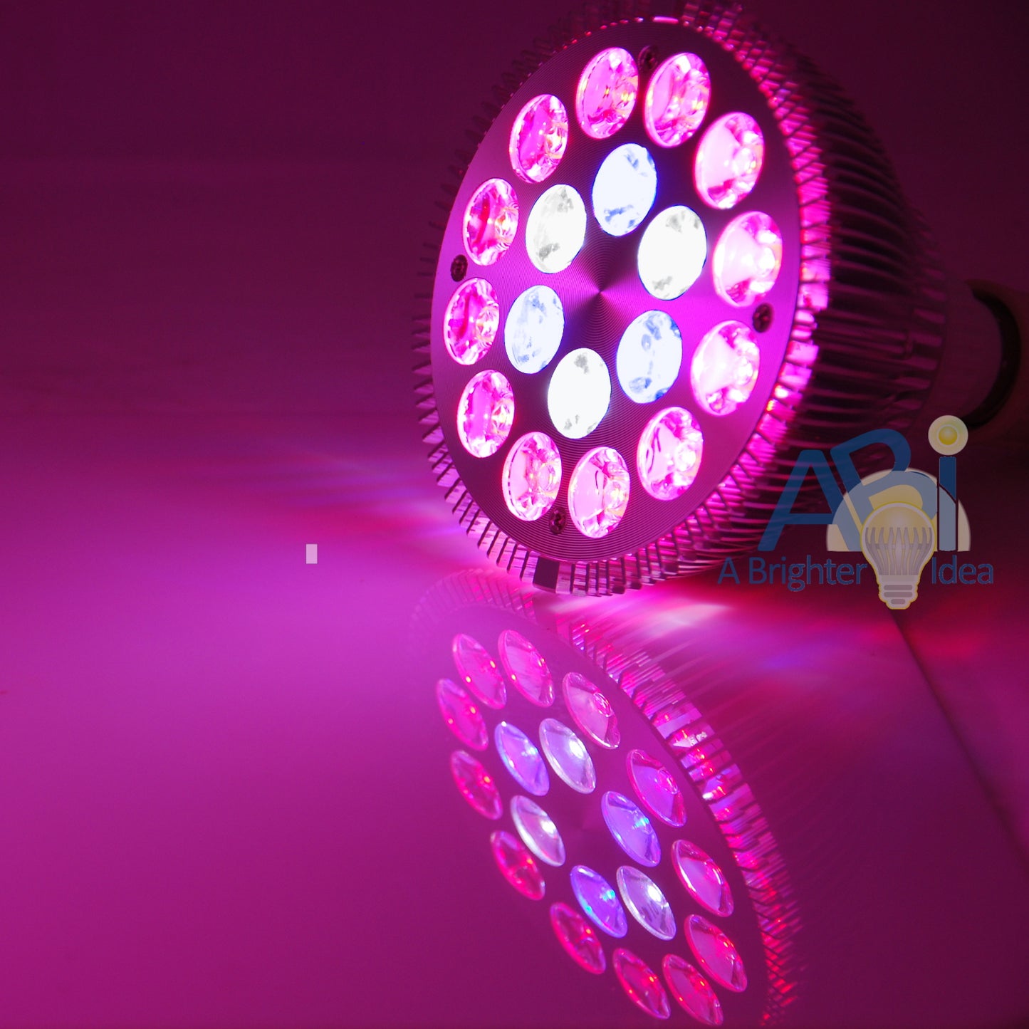 ABI High Power Full Spectrum 18W PAR38 LED Grow Light - Red, Blue, White