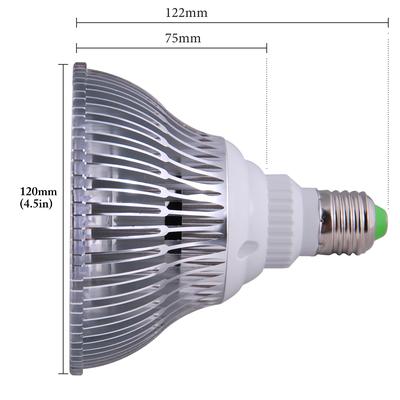 ABI 12W Blue LED PAR38 Grow Light for Aquarium and Plant Growth (450-460nm)